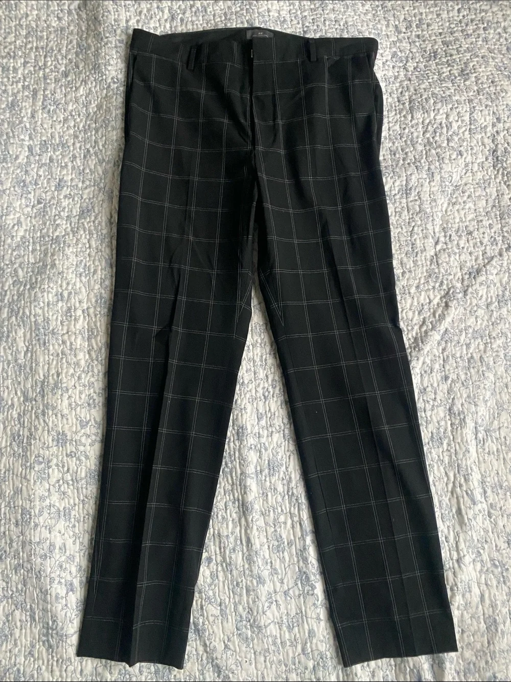 H&M Black Slim Fit Dress Pants